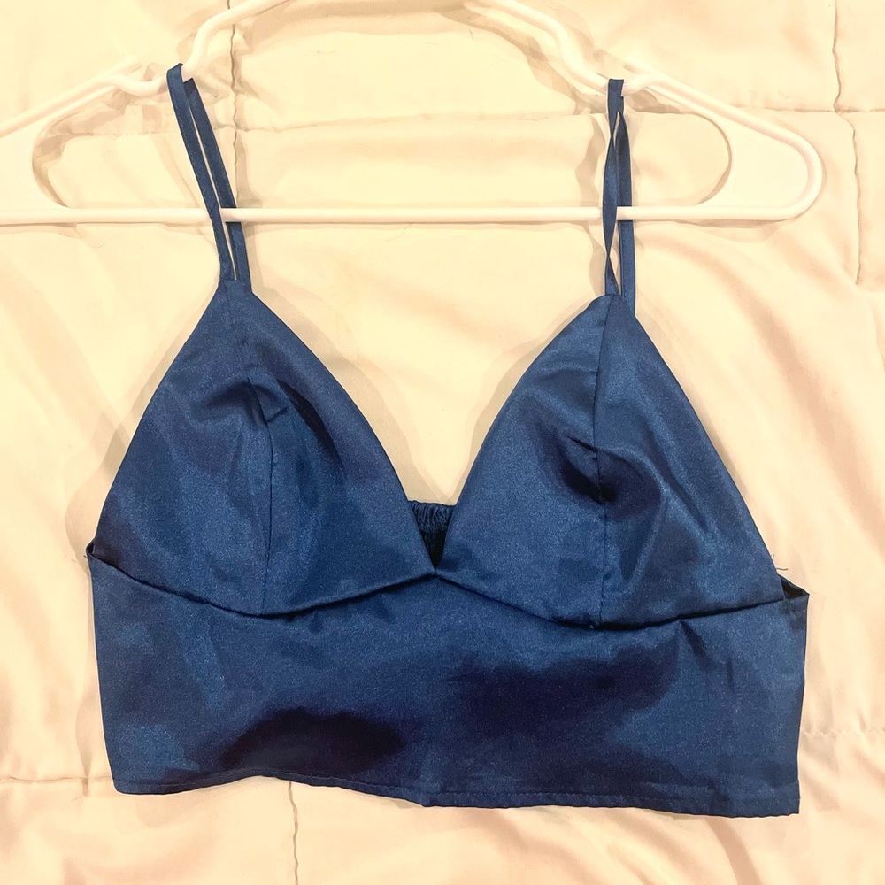 Royal blue going out tank